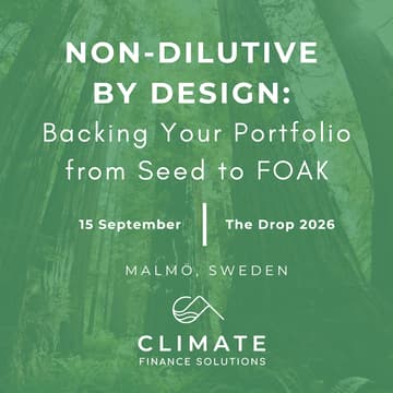 Cover Image for Non-Dilutive by Design: Backing Your Portfolio from Seed to FOAK