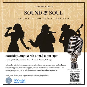Cover Image for The Inner Circle: Sound & Soul | An Open Mic for Healing & Release
