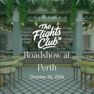 Cover Image for The Flights Club Roadshow- PERTH