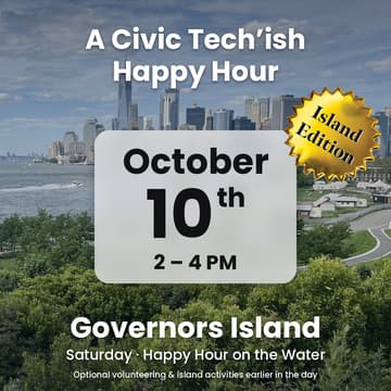 Cover Image for A Civic Tech'ish Happy Hour: Island Edition