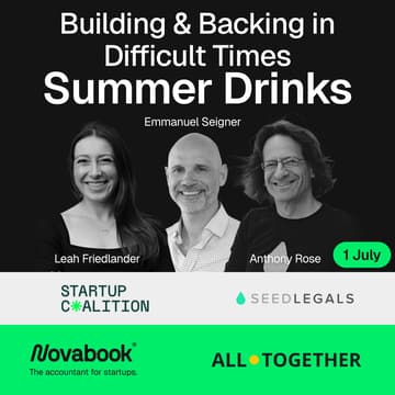 Cover Image for Building & Backing in Difficult Times | Summer Drinks