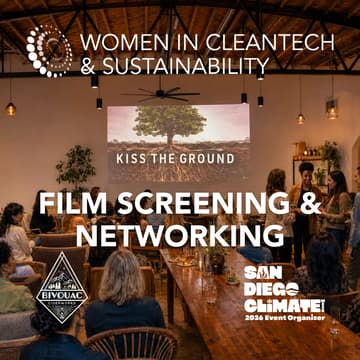 Cover Image for San Diego Climate Week - Kiss the Ground Film Screening & Networking