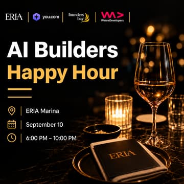 Cover Image for AI Builders Happy Hour @ ERIA