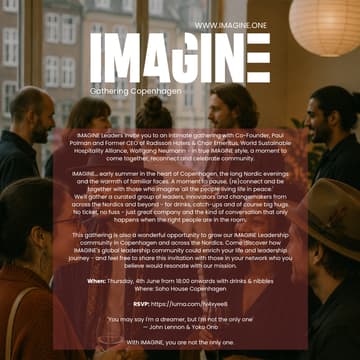 Cover Image for IMAGINE Gathering Copenhagen