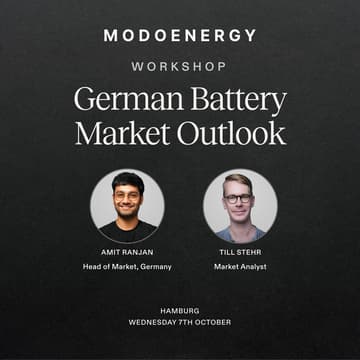 Cover Image for WORKSHOP: German Battery Market Outlook (Hamburg)