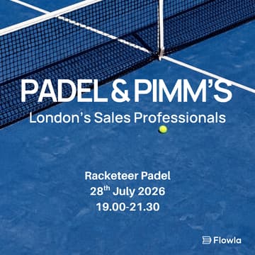 Cover Image for Padel & Pimm's - Sales Professionals