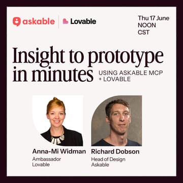 Cover Image for Insight to Prototype in Minutes