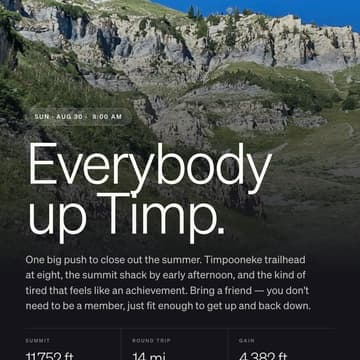 Cover Image for HAVN X Timpanogos Hike