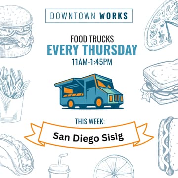 Cover Image for Food Truck Thursdays - San Diego Sisig