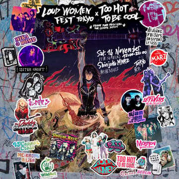 Cover Image for LOUD WOMEN Fest Tokyo X Too Hot to Be Cool