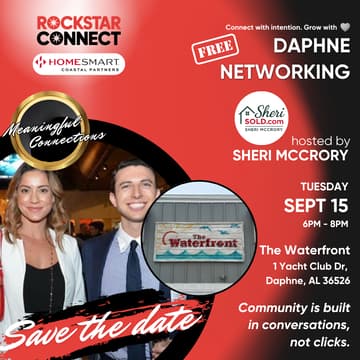 Cover Image for Free Daphne Rockstar Connect Networking Event (September)