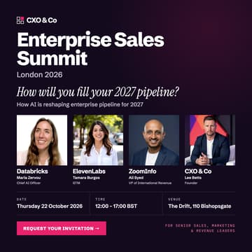 Cover Image for Enterprise Sales Insider Summit London 2026