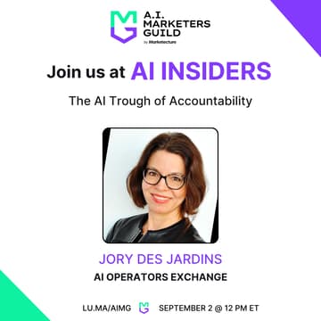 Cover Image for AI Insiders with Jory Des Jardins, Founder at AI Operators Exchange: The AI Trough of Accountability