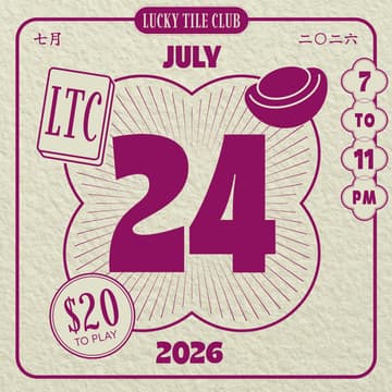 Cover Image for lucky tile club - july 2026 edition