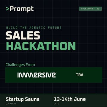 Cover Image for Prompt Sales Hackathon
