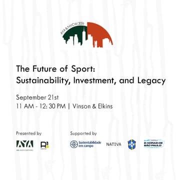 Cover Image for The Future of Sport: Sustainability, Investment and Legacy