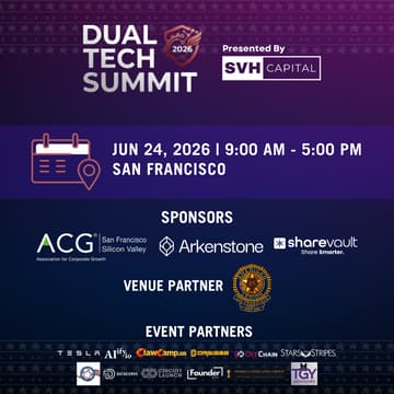 Cover Image for SVH Capital Presents: Dual Tech Summit 2026