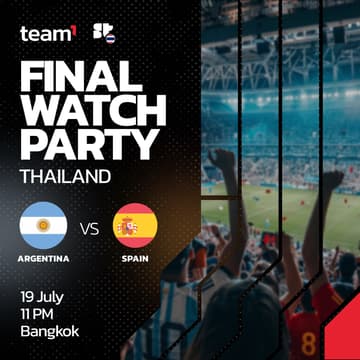 Cover Image for World Cup FINAL Watch Party by team1 & Superteam Thailand