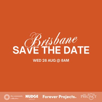 Cover Image for 🏵 Brisbane: Save The Date