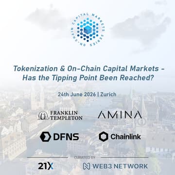 Cover Image for Tokenization & On-Chain Capital Markets - Has the Tipping Point Been Reached?