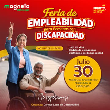 Cover Image for Feria de Empleabilidad para personas con discapacidad