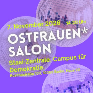 Cover Image for Ostfrauen*Salon x Berlin Freedom Week