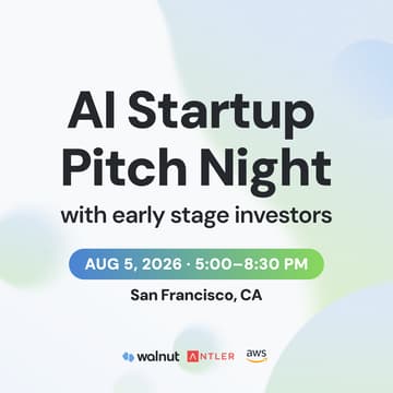 Cover Image for AI Startup Pitch Night with Early Stage Investors