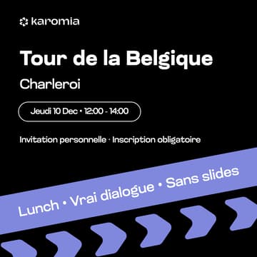 Cover Image for Tour de la Belgique : Charleroi - Lunch pour Responsables Durabilité