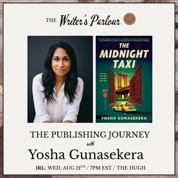 Cover Image for The Writer's Parlour: The Publishing Journey with Yosha Gunasekera