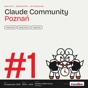 Cover Image for Claude Community Poznan #1