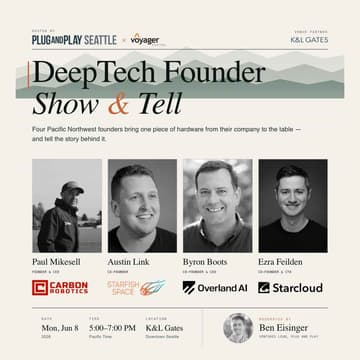Cover Image for DeepTech Founder Show & Tell