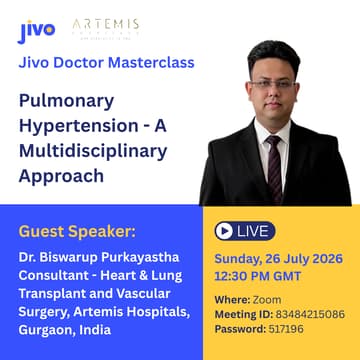 Cover Image for Jivo Masterclass | Pulmonary Hypertension - A Multidisciplinary Approach