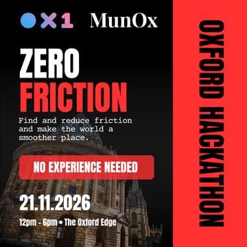 Cover Image for OX1 x MunOx – Friction Hackathon