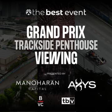 Cover Image for The Best Event: Grand Prix Trackside Penthouse Viewing