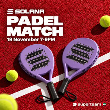 Cover Image for Solana Padel Match