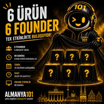 Cover Image for almanya101 - founders - ürün sunumları