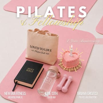 Cover Image for Pilates & Fellowship