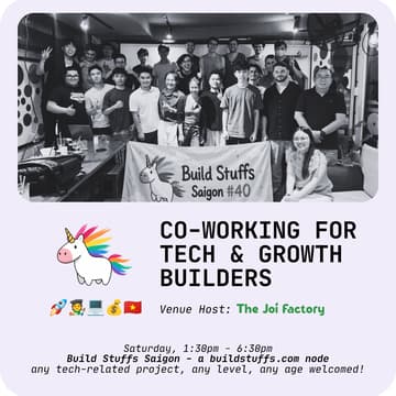 Cover Image for Cowork Showcase for Tech/Growth Builders - BS41