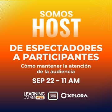 Cover Image for De espectadores a participantes: cómo mantener la atención de la audiencia