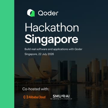 Cover Image for Alibaba Cloud x Qoder Hackathon Singapore 2026