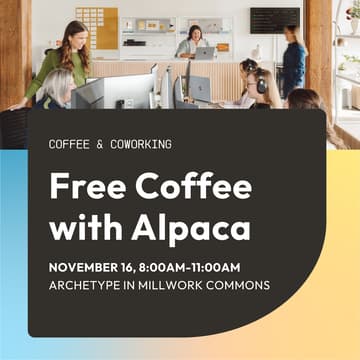 Cover Image for Free Coffee with Alpaca