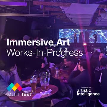 Cover Image for Immersive Art: Works-In-Progress