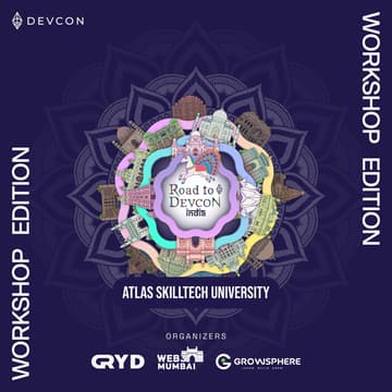 Cover Image for Road to DevCon 8 - Workshop Edition ft. ATLAS SkillTech University