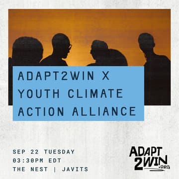 Cover Image for Adapt2Win X Youth Climate Action Alliance