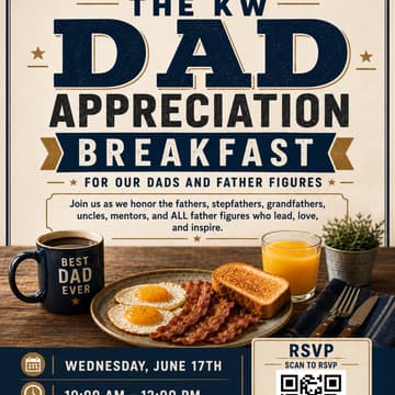 Cover Image for The KW Dad Appreciation Breakfast