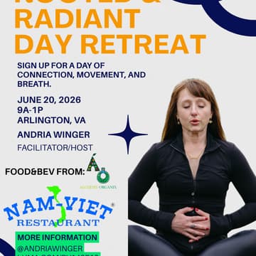 Cover Image for Rooted And Radiant Day Retreat