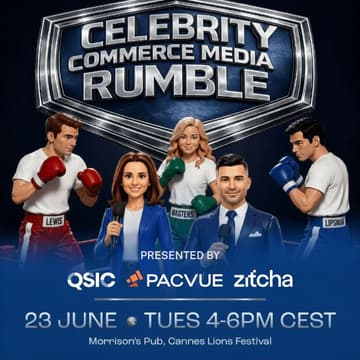 Cover Image for Celebrity Commerce Media Rumble @ Cannes