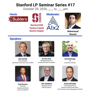 Cover Image for Stanford LP Seminar Series #17 (ADIC; Bush Foundation; AccessLex; CBC Foundation; HRK Foundation; Patrimium)