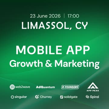 Cover Image for Mobile App Growth & Marketing Meetup in Limassol