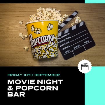 Cover Image for Movie Night & Popcorn Bar